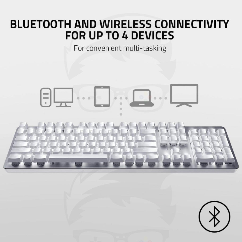 Razer Pro Type Bluetooth & Wireless Mechanical Keyboard - Orange Switches Razer Pro Type Bluetooth & Wireless Mechanical Keyboard - Orange Switches